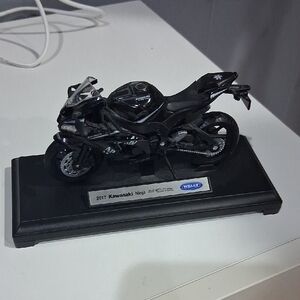 Black Motorcycle Model